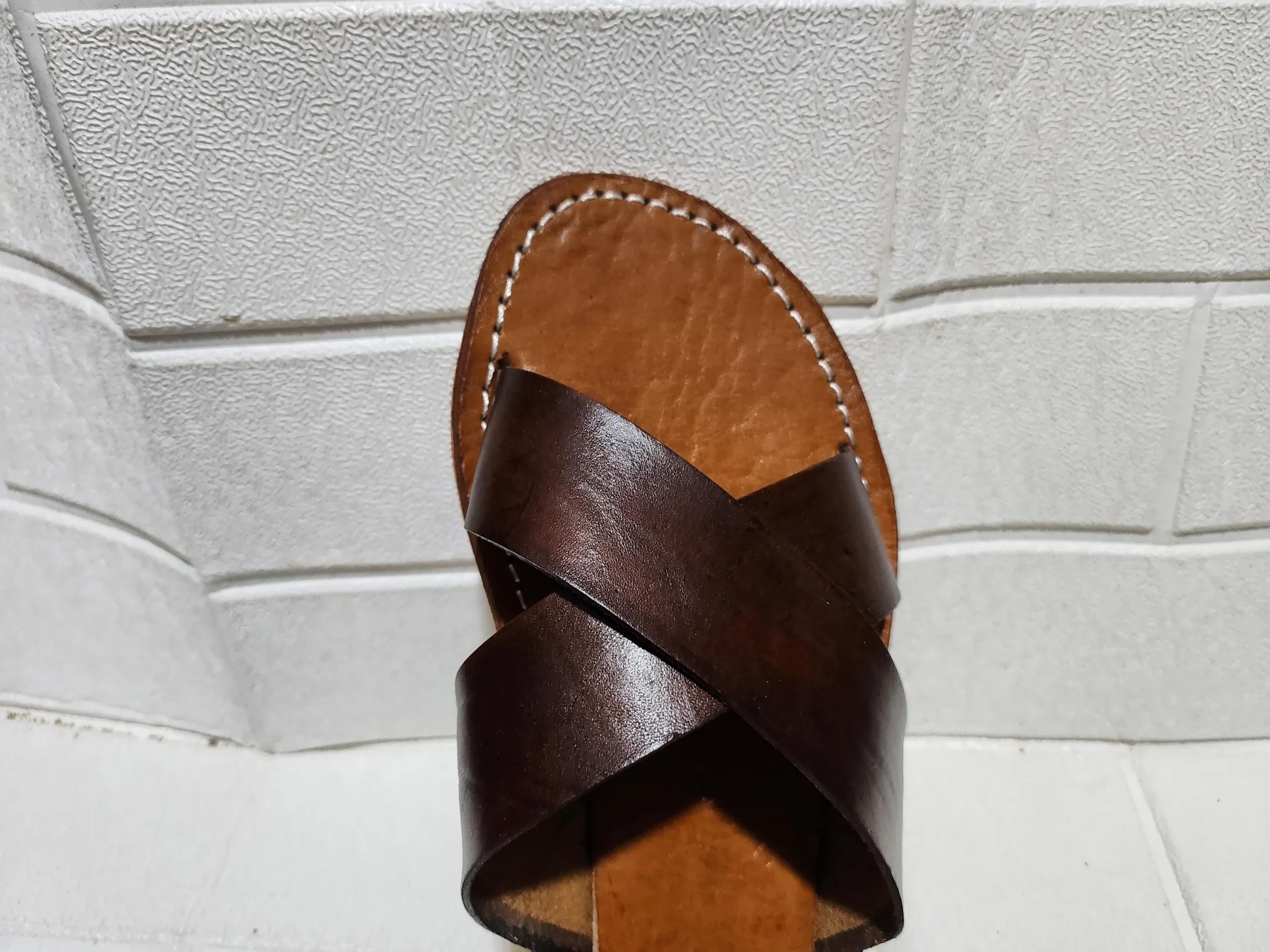 Women’s Criss Cross Moroccan Leather Sandals