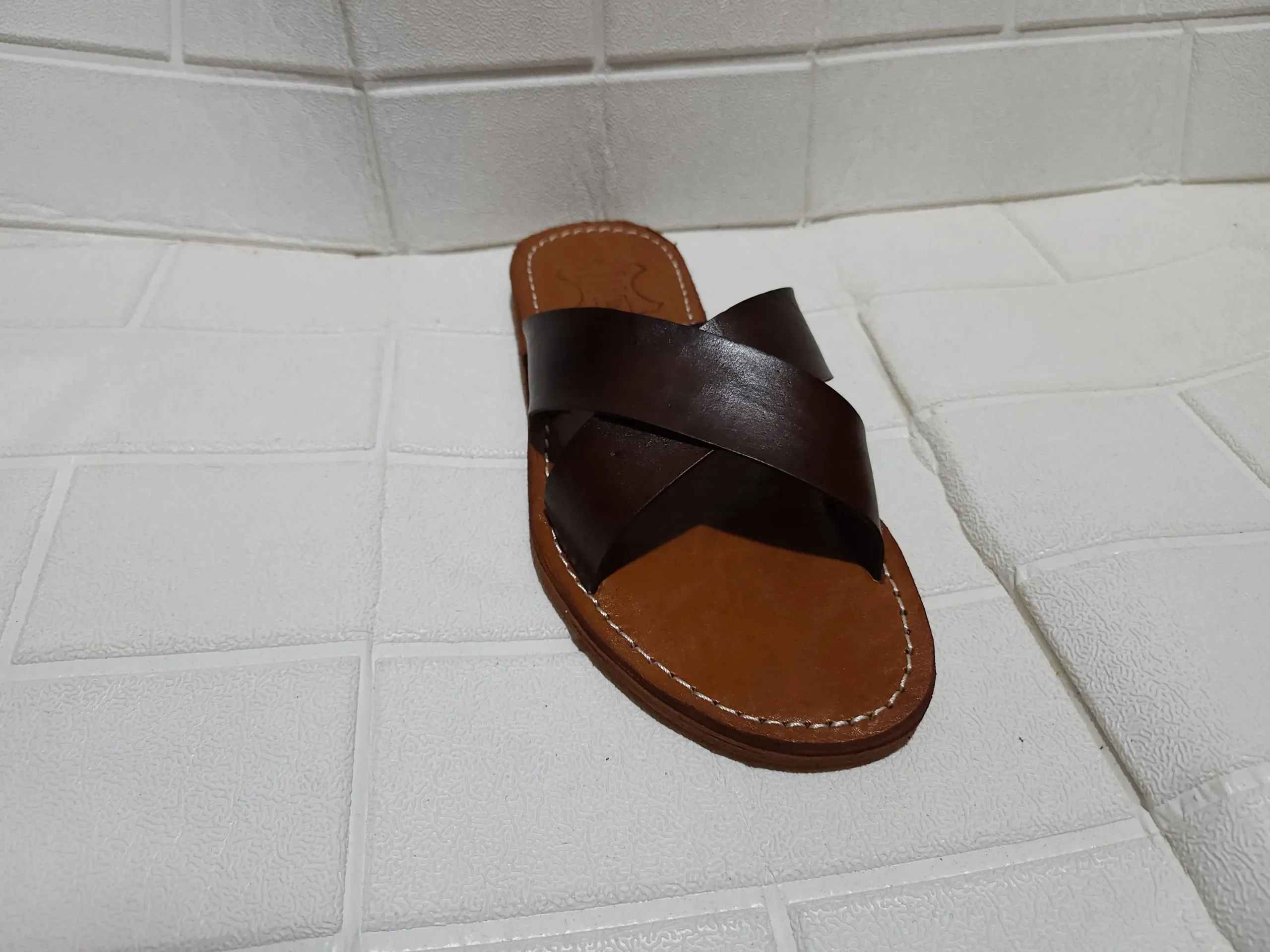 Women’s Criss Cross Moroccan Leather Sandals