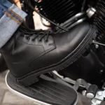 Vintage Black And Brown Leather Boots Men S